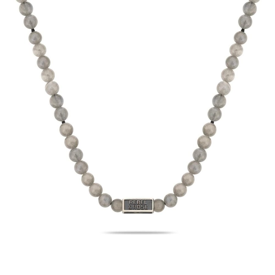 Man Rebel & Rose | Necklace Grey Seduction