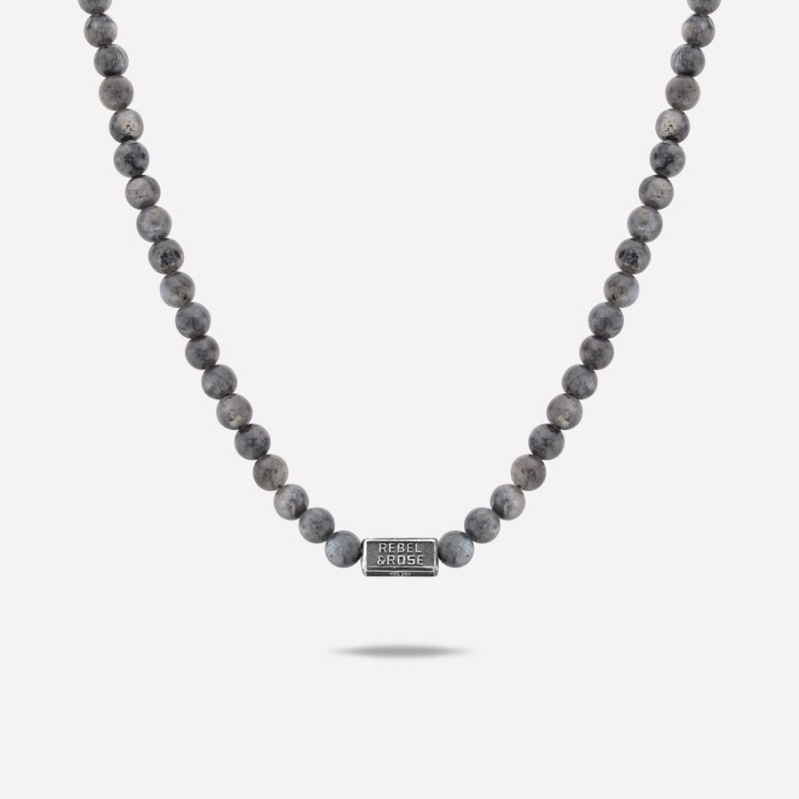 Man Rebel & Rose | Necklace Grey Seduction