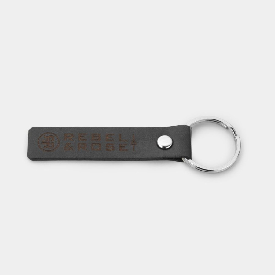 Man Rebel & Rose | Rebel & Rose Keychain Dark Grey