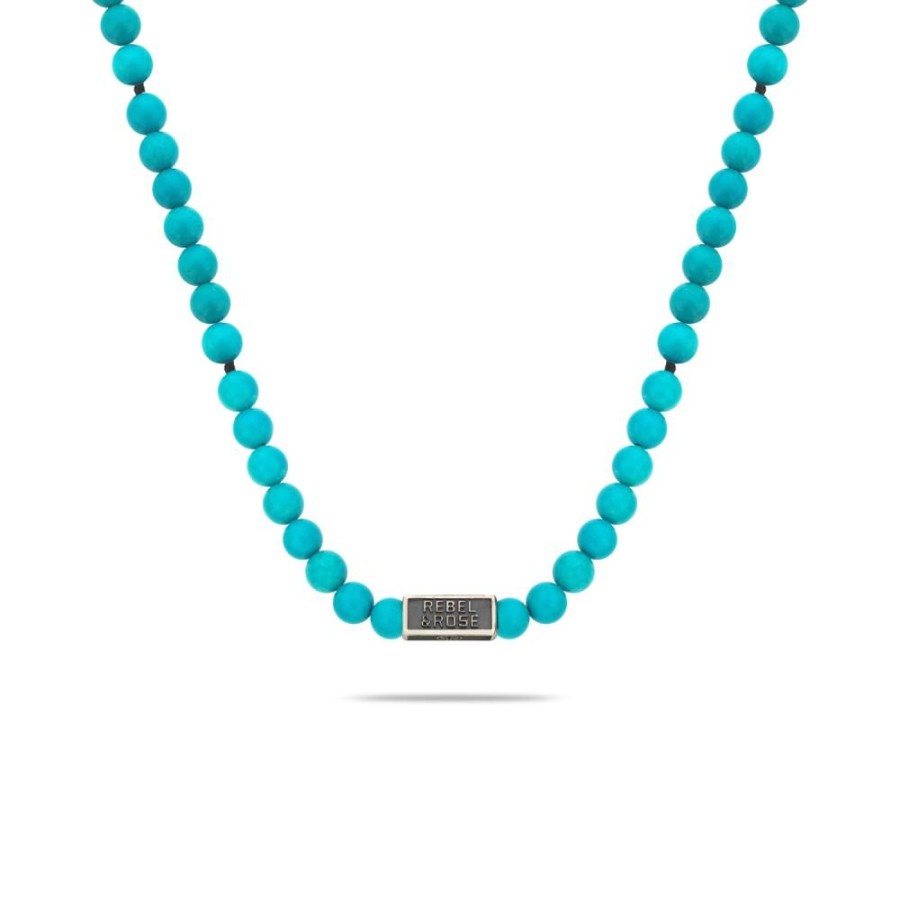 Man Rebel & Rose | Necklace Turquoise Delight