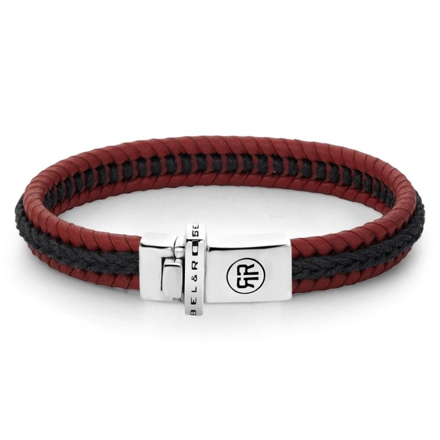 Man Rebel & Rose | Dual Twisted Black-Red