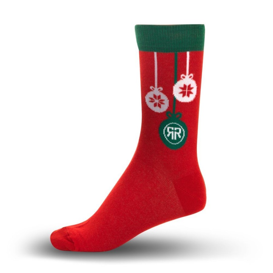 Vrouw Rebel & Rose | Rebel & Rose Socks X-Mas Red