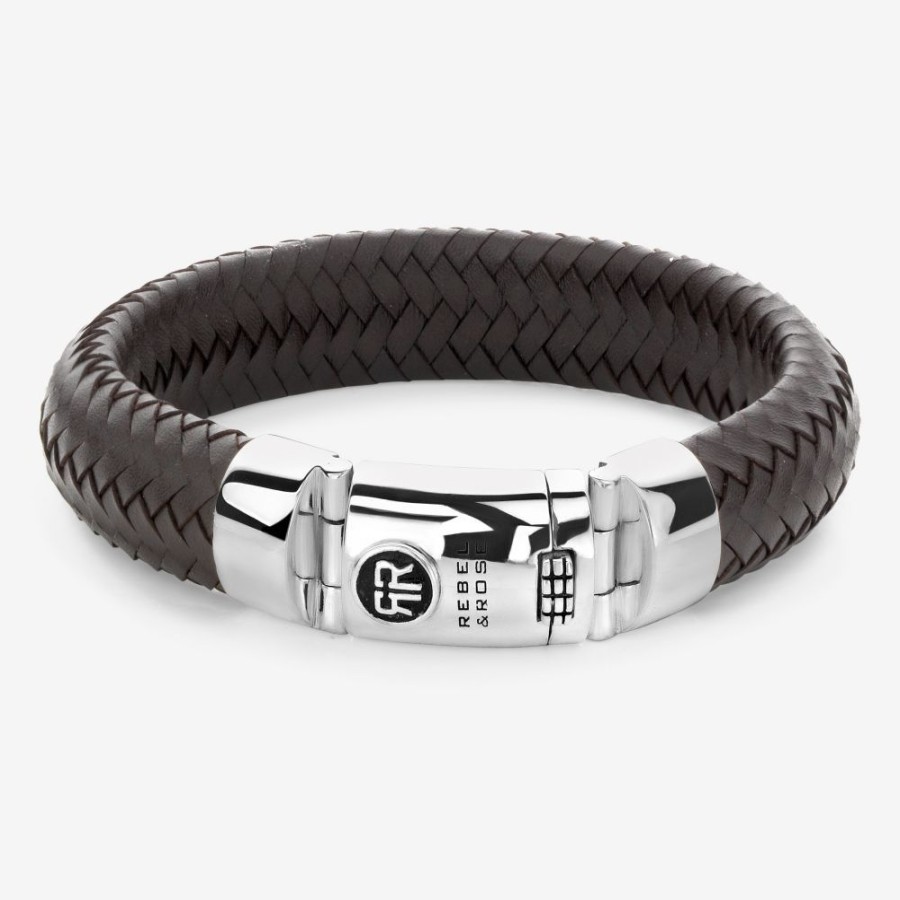 Man Rebel & Rose | Ltd. Big Half Round Braided Earth