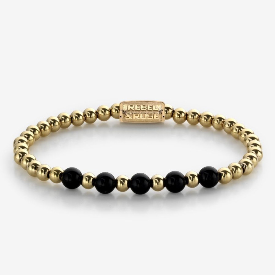 Vrouw Rebel & Rose | Yellow Gold Meets Black Madonna