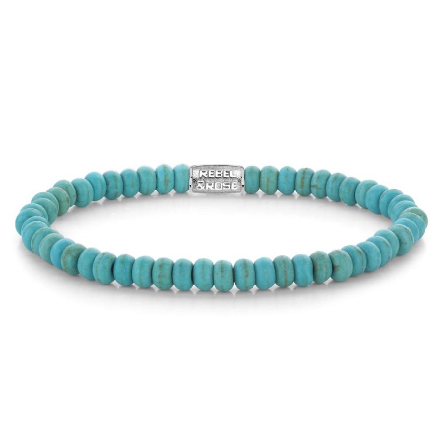 Man Rebel & Rose | Turquoise Round Slices