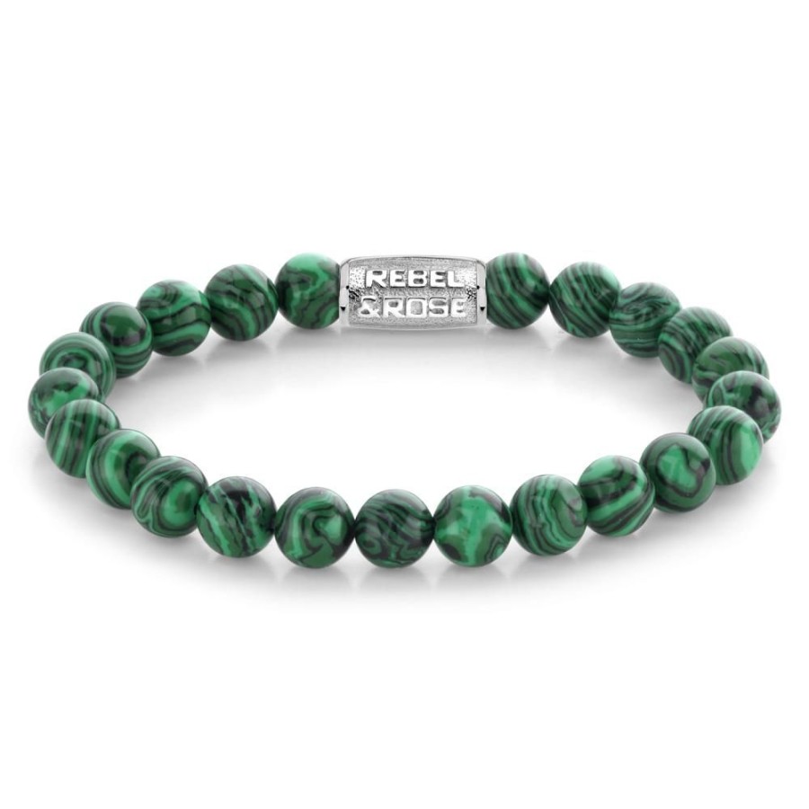 Man Rebel & Rose | Malachite Green