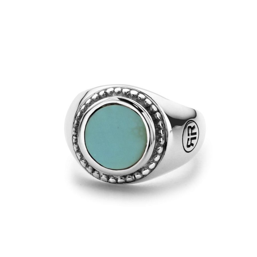 Vrouw Rebel & Rose | Ring Women Round Turquois