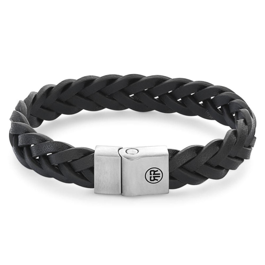 Man Rebel & Rose | Full Metal Braided Black Matt