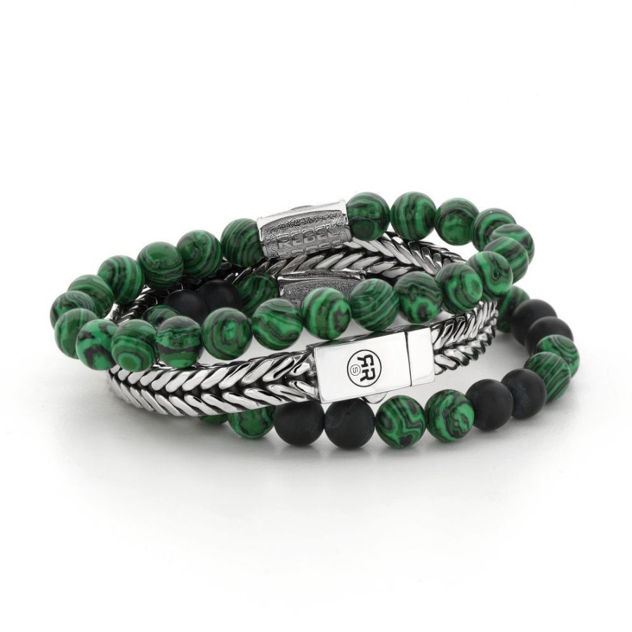 Man Rebel & Rose | Matt Malachite Twist