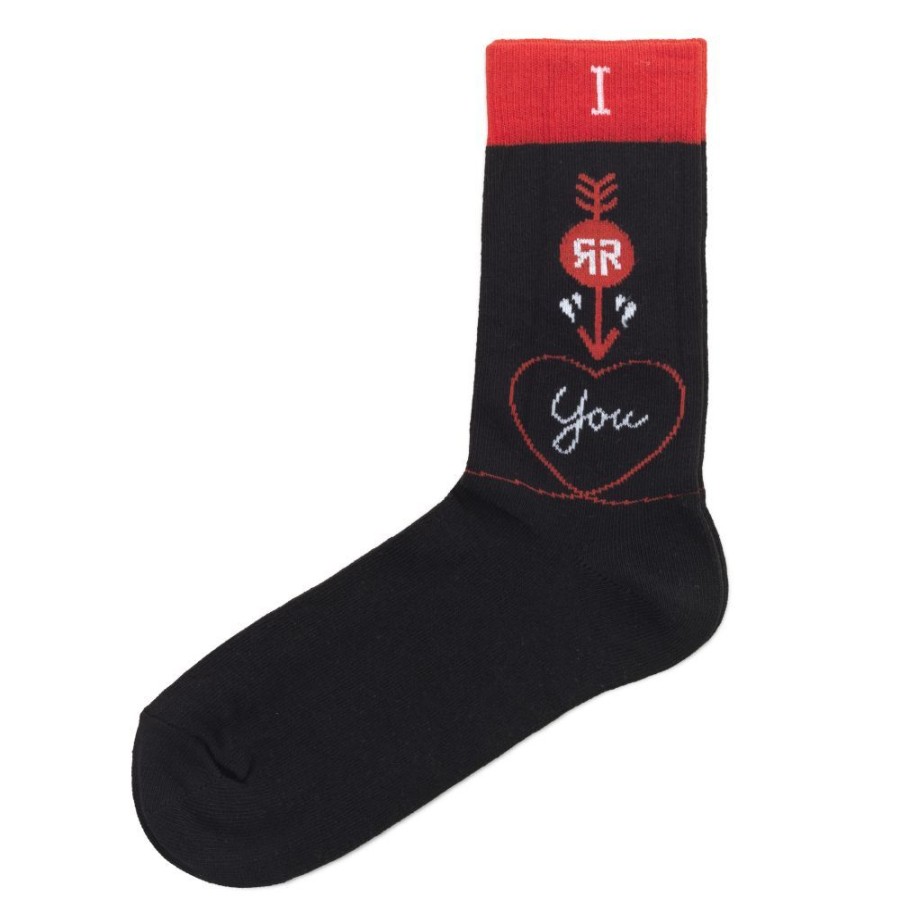 Man Rebel & Rose | Rebel & Rose Socks Heart