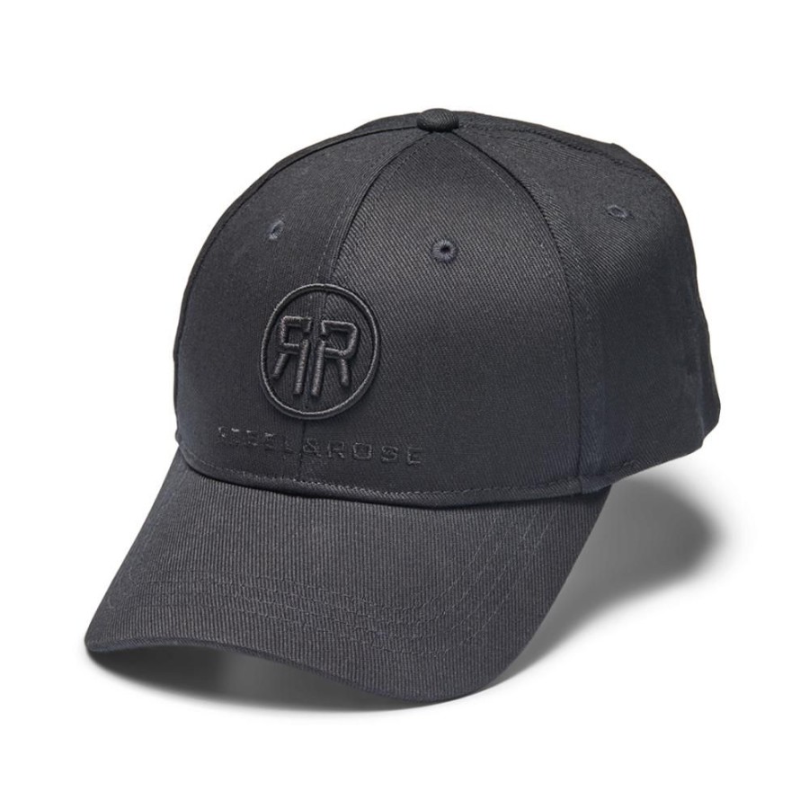 Man Rebel & Rose | Rebel & Rose Cap Black