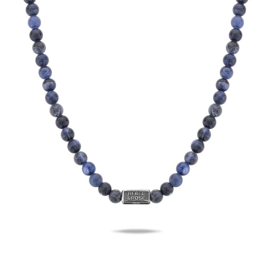 Man Rebel & Rose | Necklace Midnight Blue