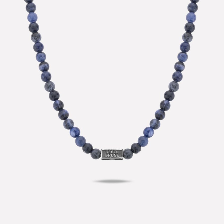 Man Rebel & Rose | Necklace Midnight Blue