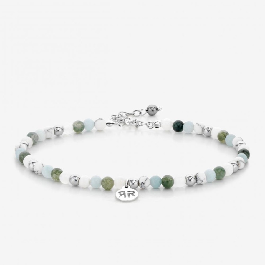 Vrouw Rebel & Rose | Anklet Green Fantasy